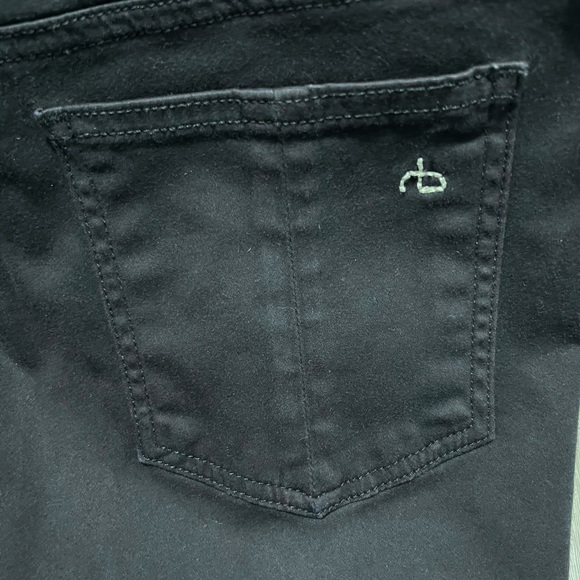 Rag & Bone women’s black jean leggings, size 30 - Picture 4 of 6